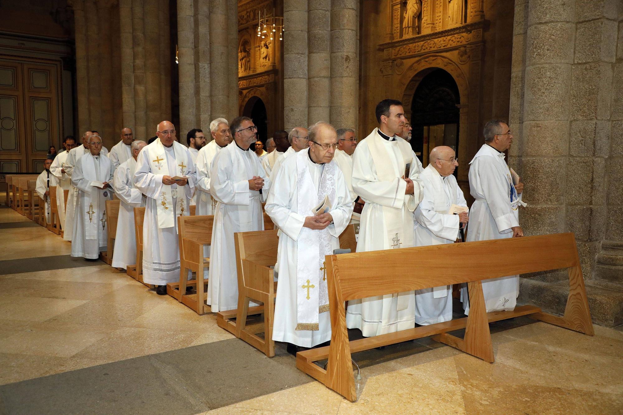 Ceremonia de toma de posesión del nuevo arzobispo de Santiago, monseñor Prieto