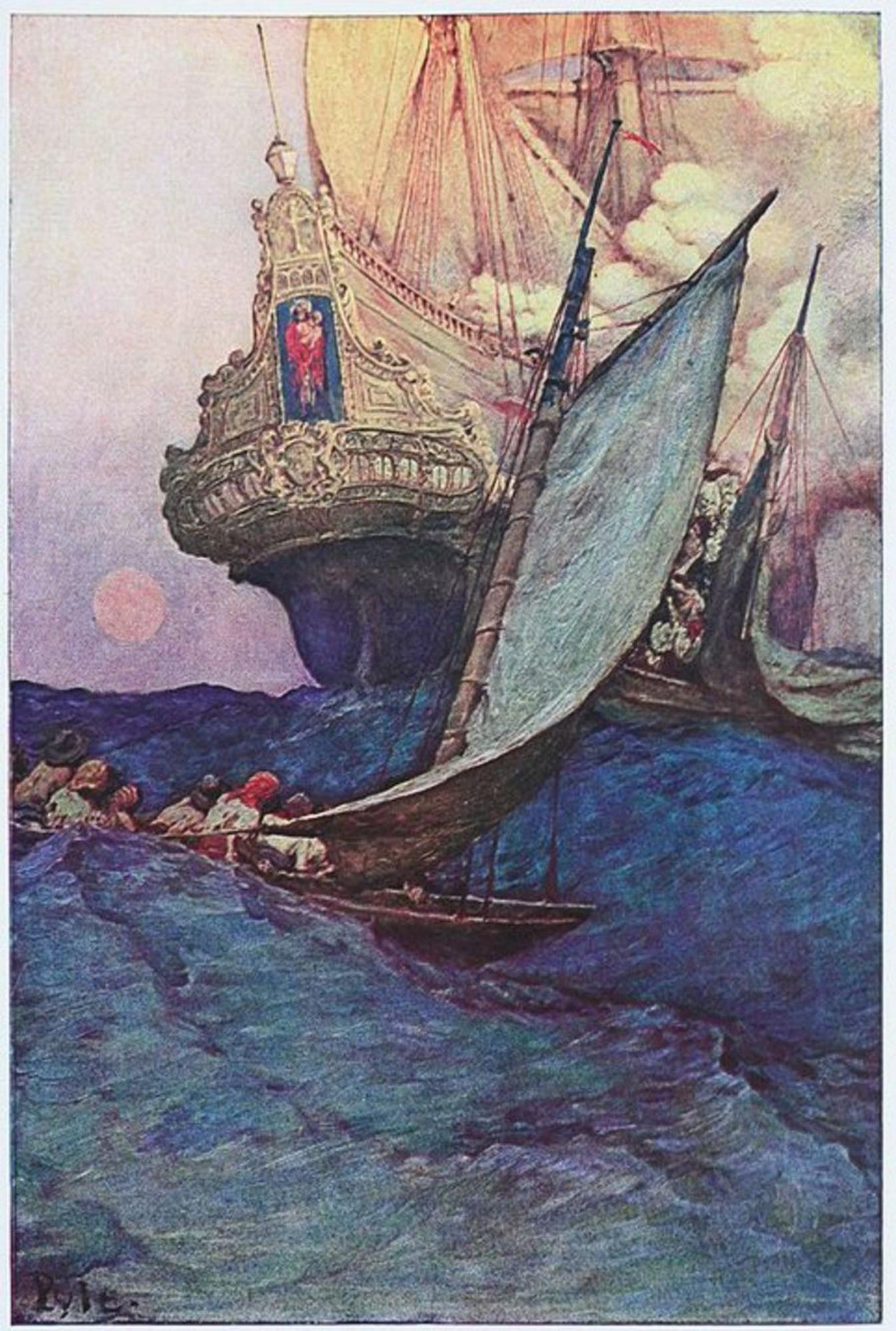 El espíritu del Diablo sobre las aguas.