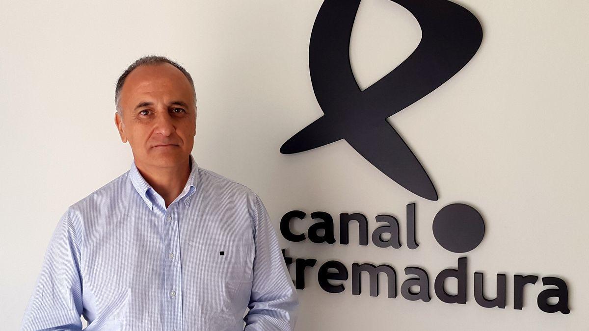 Dámaso Castellote, director general de Canal Extremadura, en una imagen de archivo.