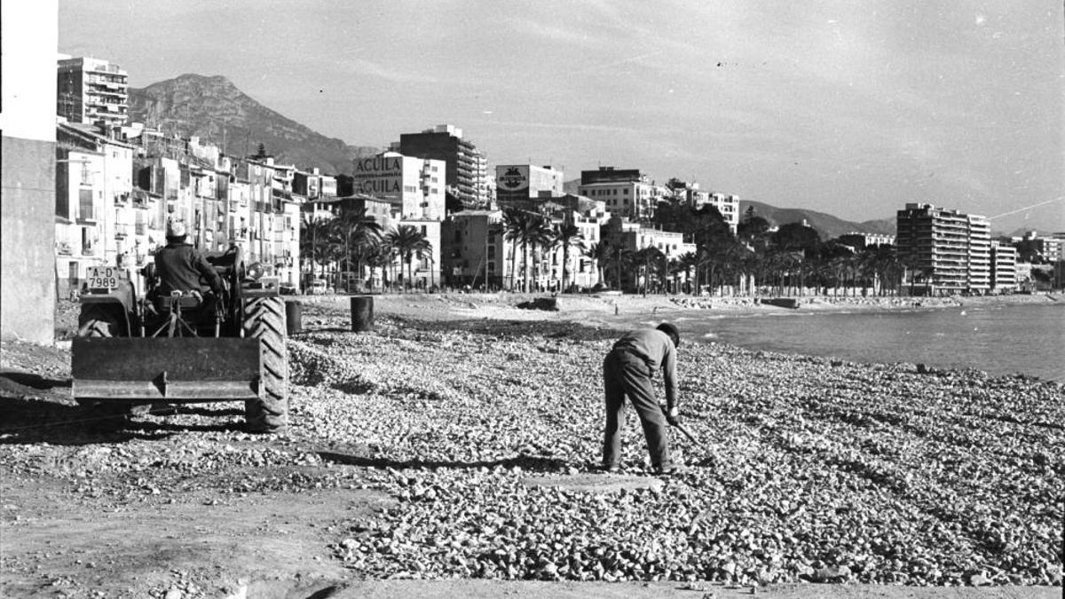 Villajoyosa en una imagen de archivo de los años 70.
