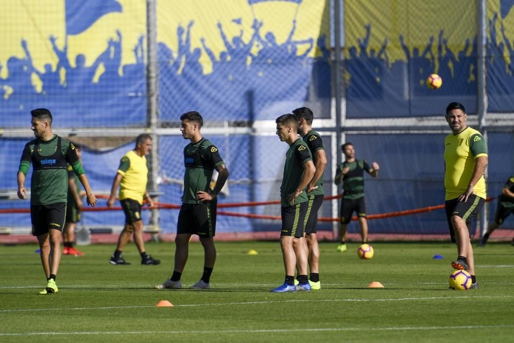 Entrenamiento de la UD Las Palmas