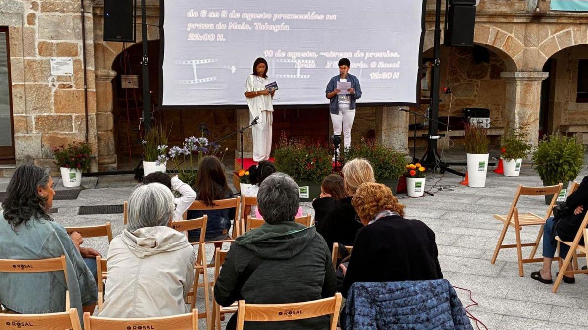 Presentación de la programación de la Mostra de Cine de O Rosal.