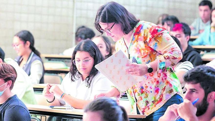 La convocatoria del pasado mes de julio de la EBAU en Tenerife.  | | MARÍA PISACA