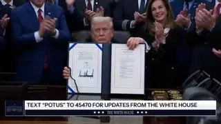 Trump firma la ley que pone fin al cierre de Gobierno más largo de la historia de Estados Unidos