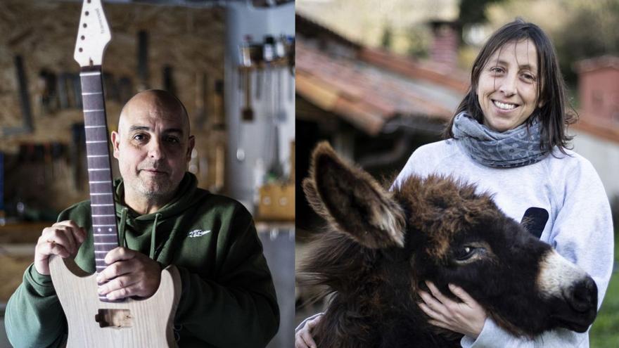 Las guitarras eléctricas nacen de los hórreos y los burros suenan a felicidad