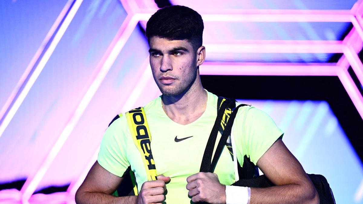 Alcaraz estrenó look en París - Bercy