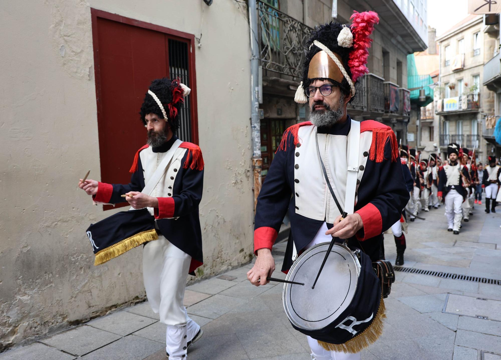 Día dos de la invasión francesa: las tropas de Napoleón no frustran la fiesta a los vigueses