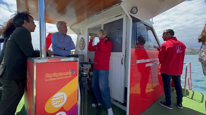El guiribarco empieza dos recorridos diarios por el Puerto de Las Palmas