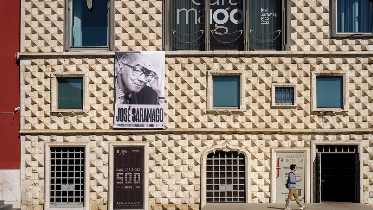 La Casa dos Bicos, sede de la Fundación José Saramago, en Lisboa.