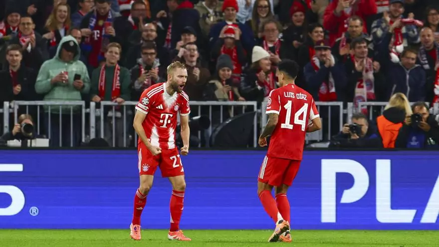 ¡Golazo de Luis Diaz! De rebote en el larguero y directo al fondo de la red