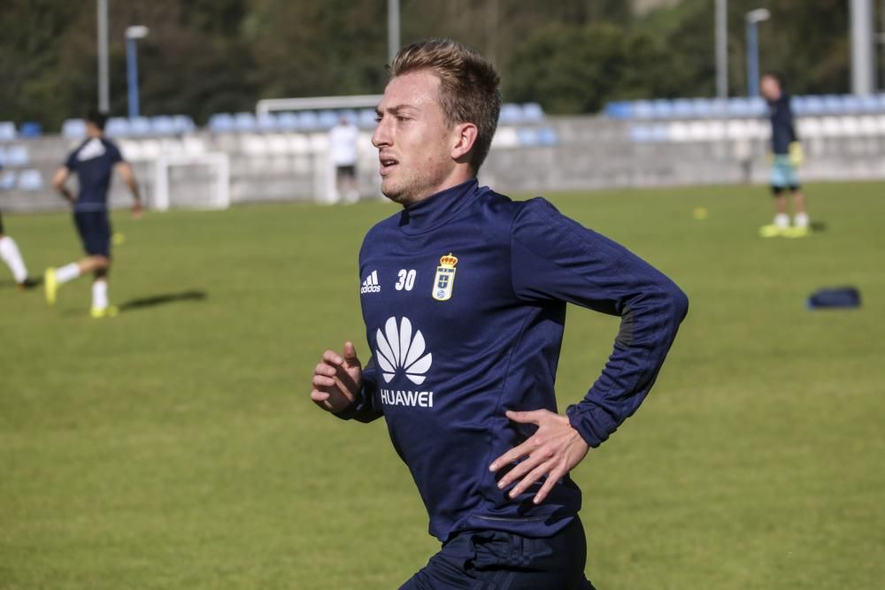 Entrenamiento del Real Oviedo