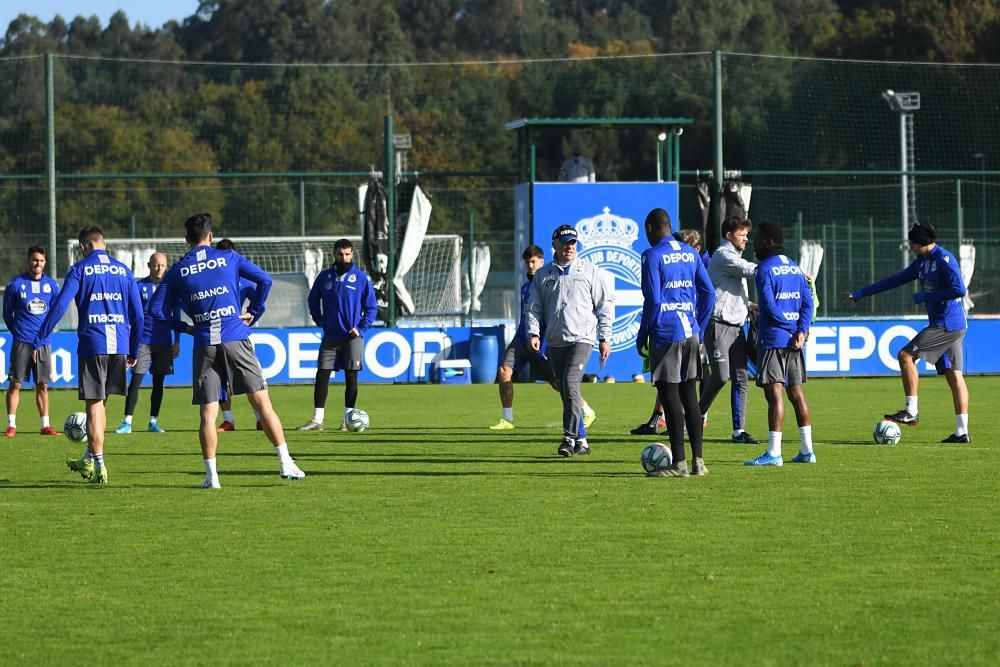 Lampropoulos y Montero se reincorporaron al entrenamiento este miércoles. Hoy, jueves, lo hizo el internacional japonés.