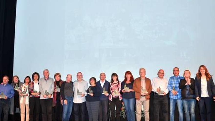 Igualada homenatja els mestres jubilats