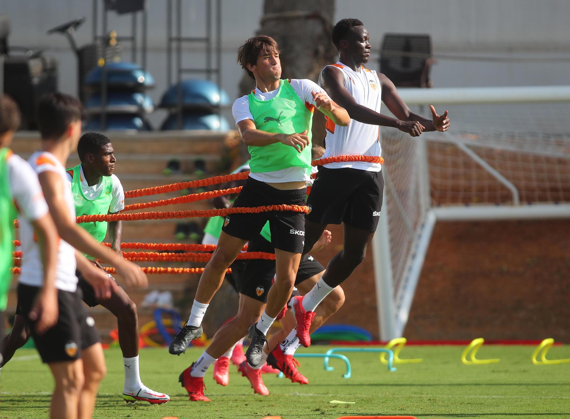 Así ha sido el entrenamiento de hoy del Valencia CF