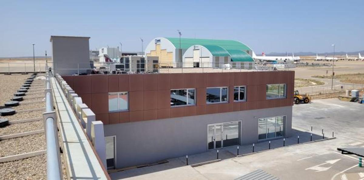 Nuevas instalaciones en el Aeropuerto de Teruel.