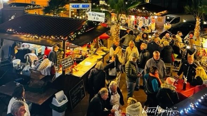 Auch die Verantwortlichen der Maha Lounge in Peguera organisieren jedes Jahr einen Weihnachtsmarkt.