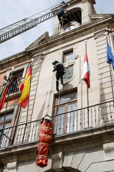 Simulacro de Bomberos.