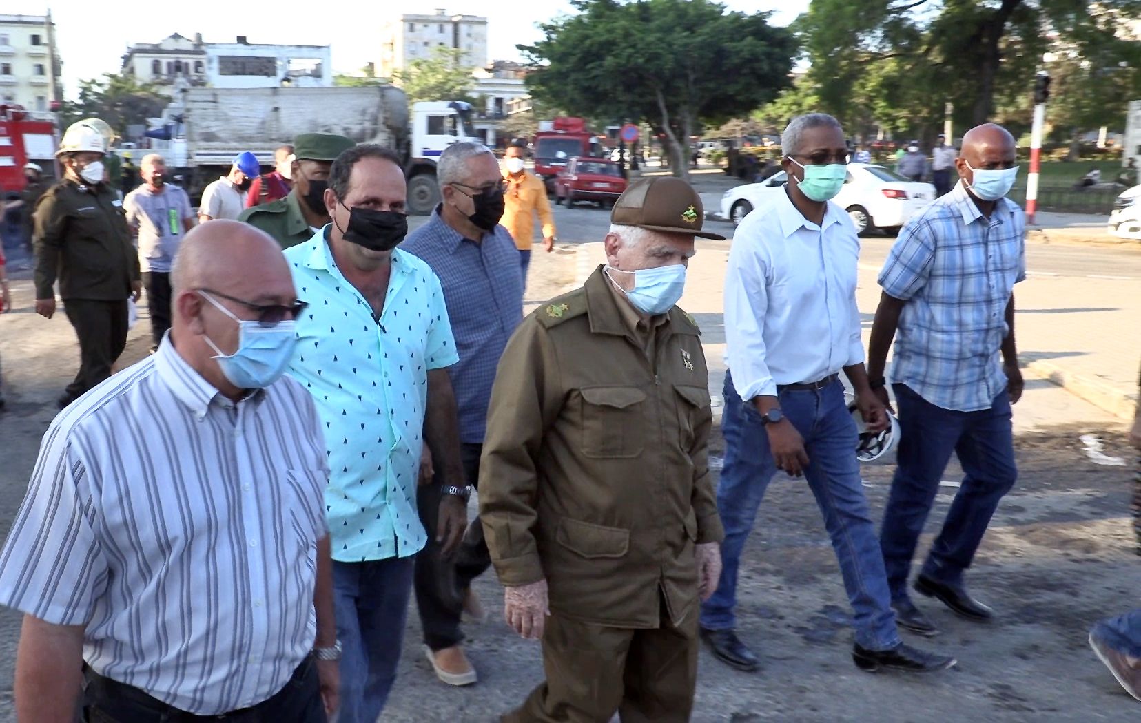 Así quedó el Hotel Saratoga tras la explosión de La Habana