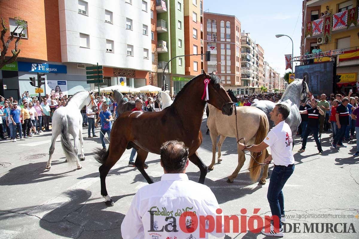 Pasacalles caballos del vino al hoyo