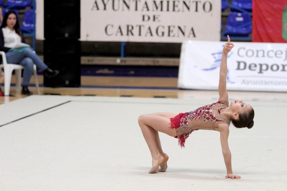 Campeonato regional de Gimnasia Rítimica en Cartag