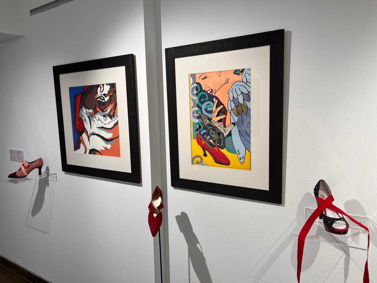 Exposición de Sara Navarro y su colección de arte en el Mubag.