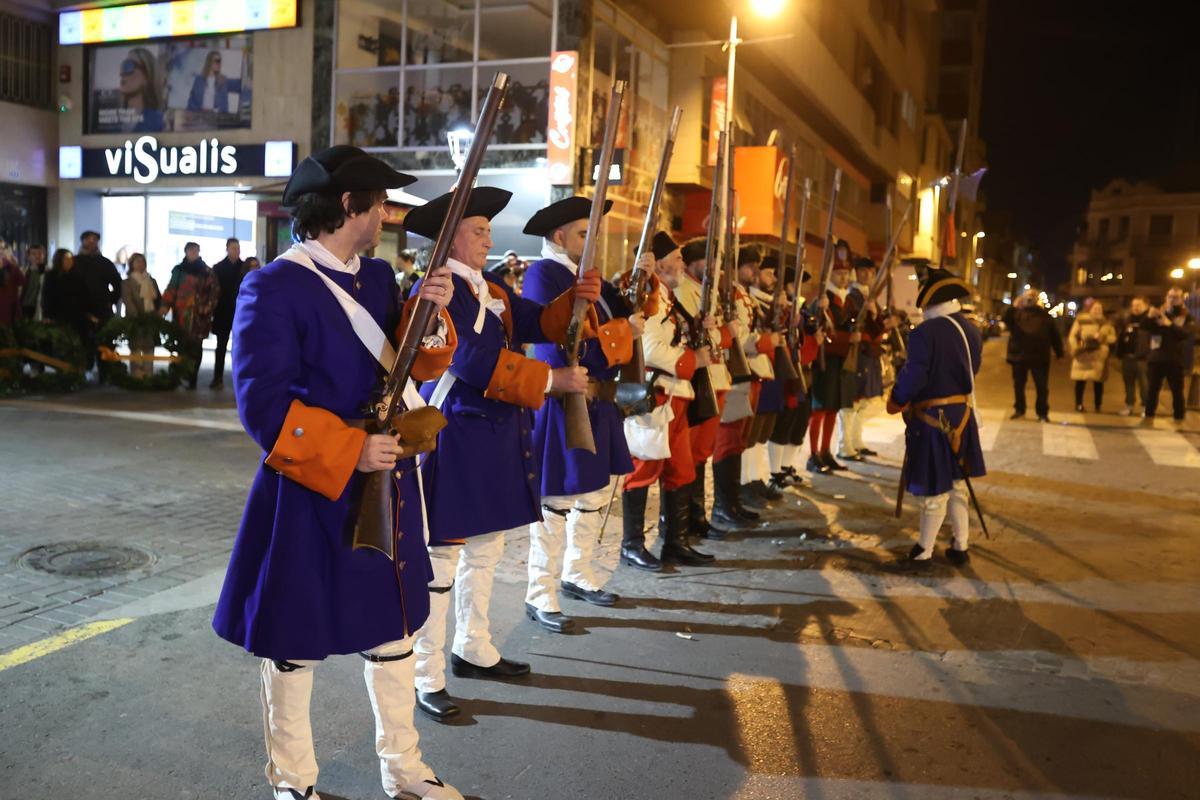 Fotos de la marcha cívica y el congreso de recreación histórica en Vila-real