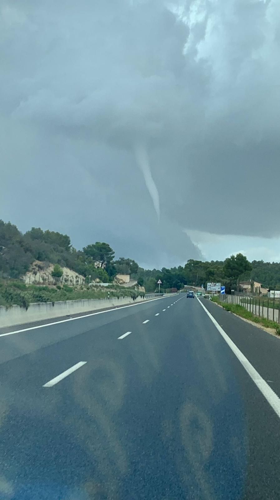 Un ‘cap de fibló’ atraviesa el Pla de Mallorca