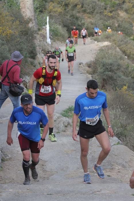 Ruta de las Fortalezas 2018 subida del Monte del Calvario