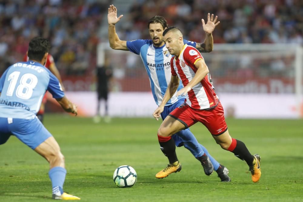 Les imatges del Girona-Màlaga (1-0)