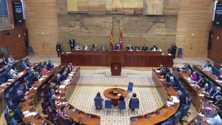 Este martes se constituye la Mesa de la Asamblea de Madrid