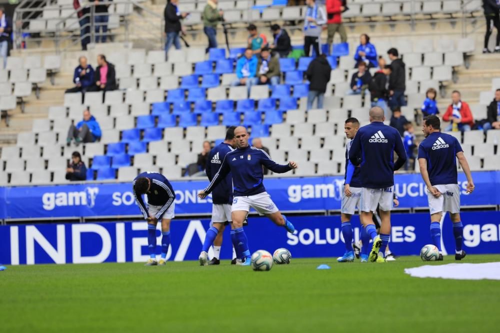 Real Oviedo - Girona, en imágenes