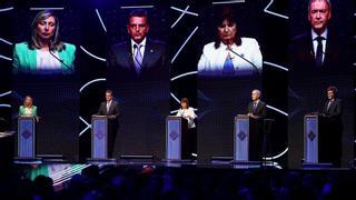 Elecciones en Argentina: los candidatos a presidente se sacan chispas en el primer debate público