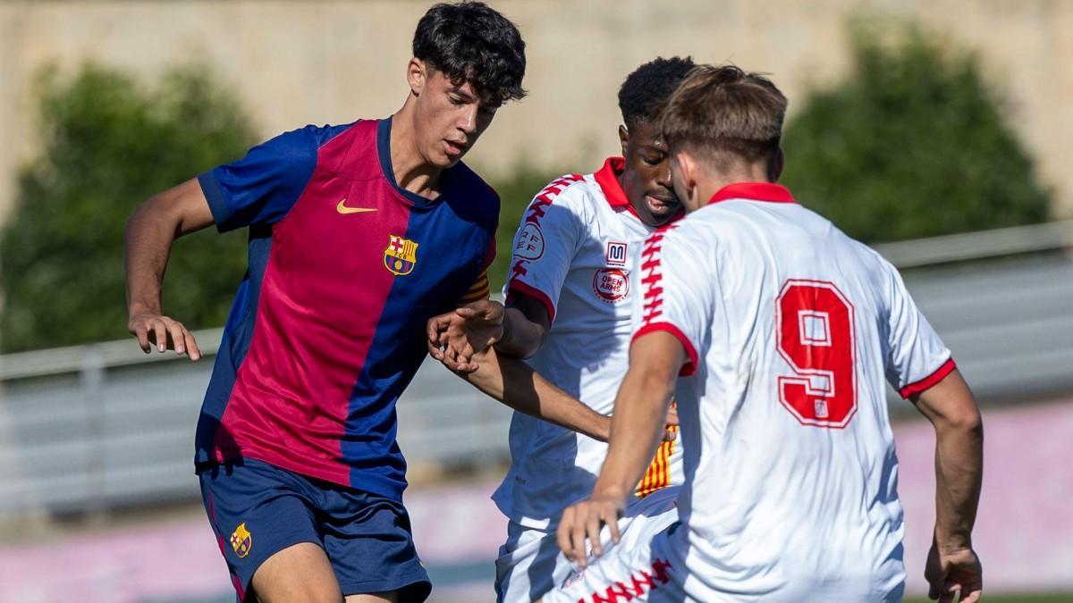 Álex Campos es un fijo para el Juvenil B de Pol Planas