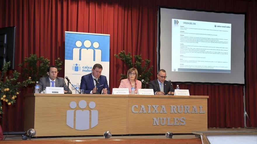 Caixa Rural Nules incrementa su balance un 4,2% y alcanza los 135.747.000 euros