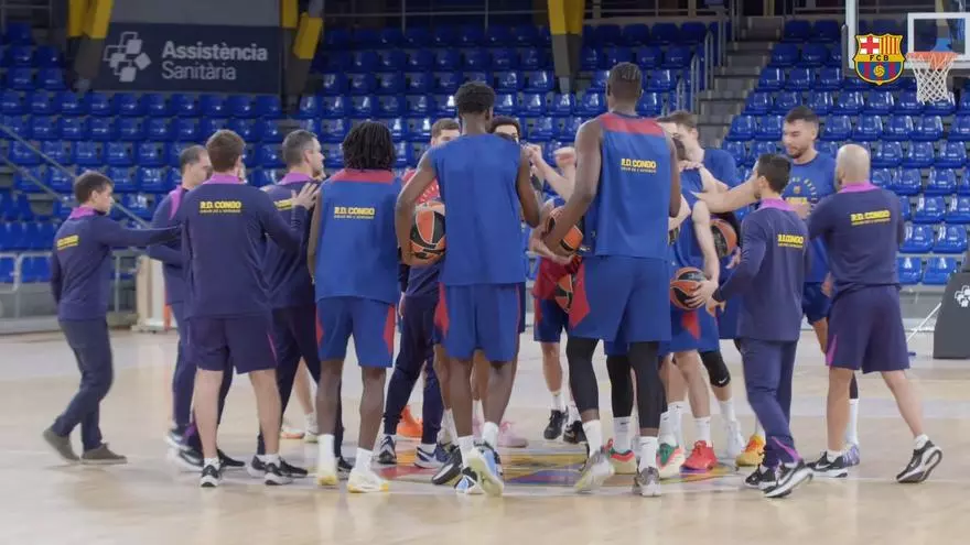 Así ha sido el primer entreno de Xavi Pascual con el Barça