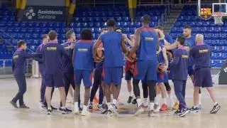 Así ha sido el primer entreno de Xavi Pascual con el Barça