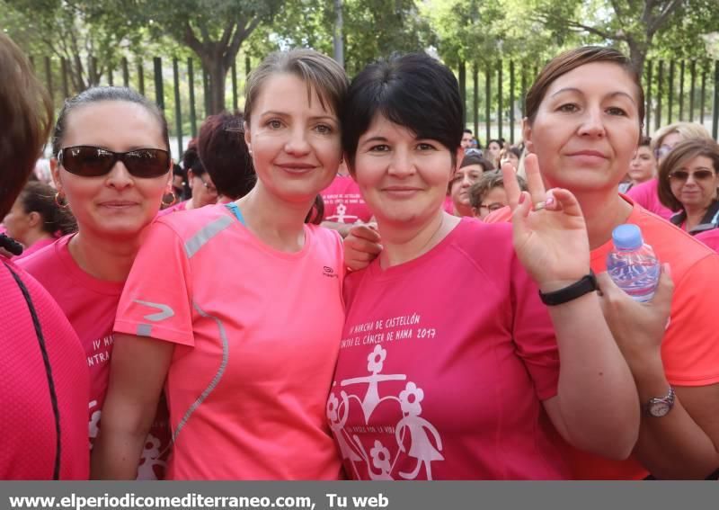 Marcha contra el cáncer de mama en Castellón