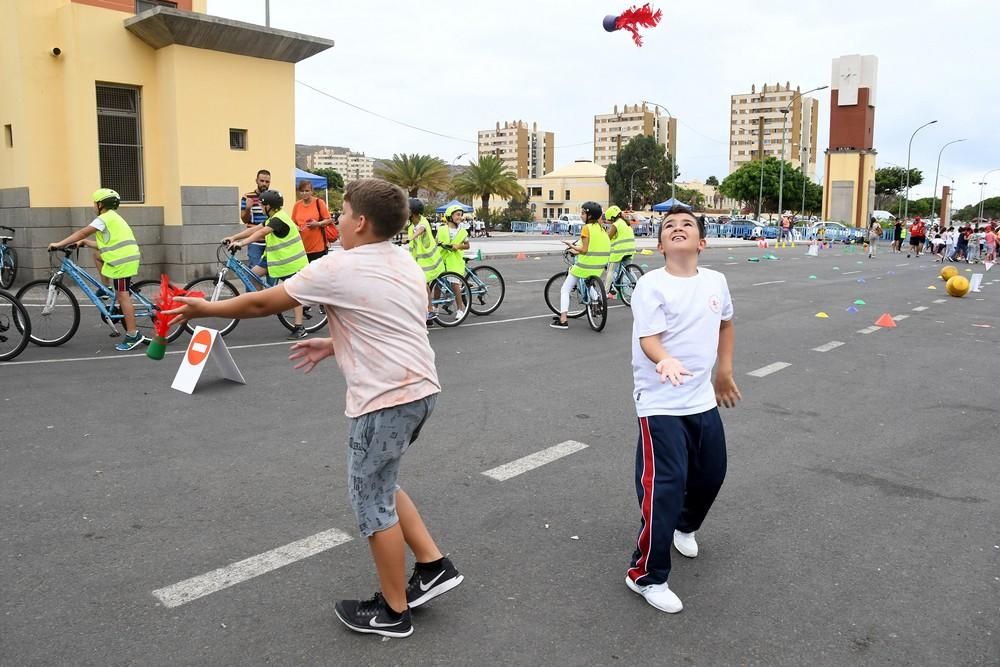 Actividad escolar en la Semana Europea de la Movilidad