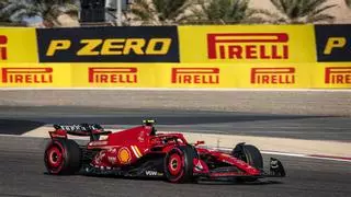 Sainz y Alonso mandan en los terceros libres de Bahrein
