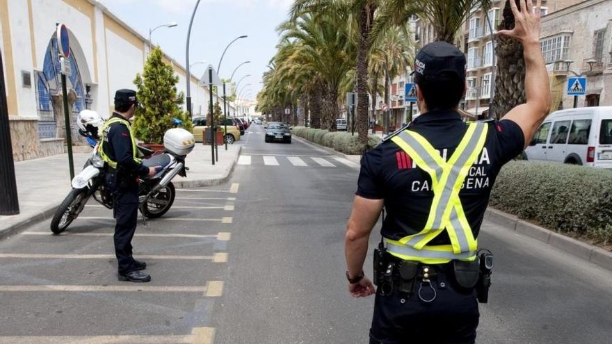 Policía Local de Cartagena.