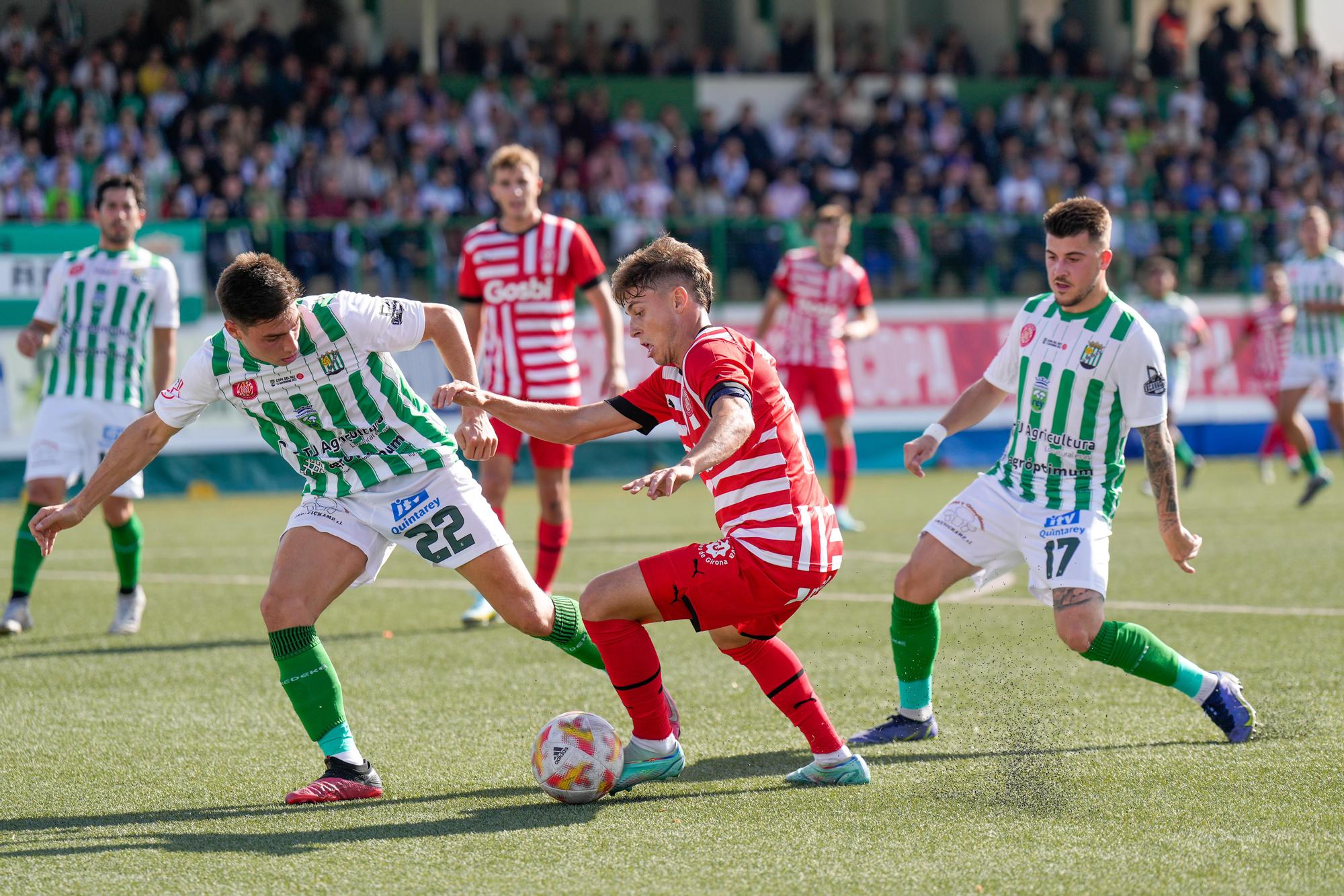 Copa del Rei: Quintanar del Rei-Girona, en fotos