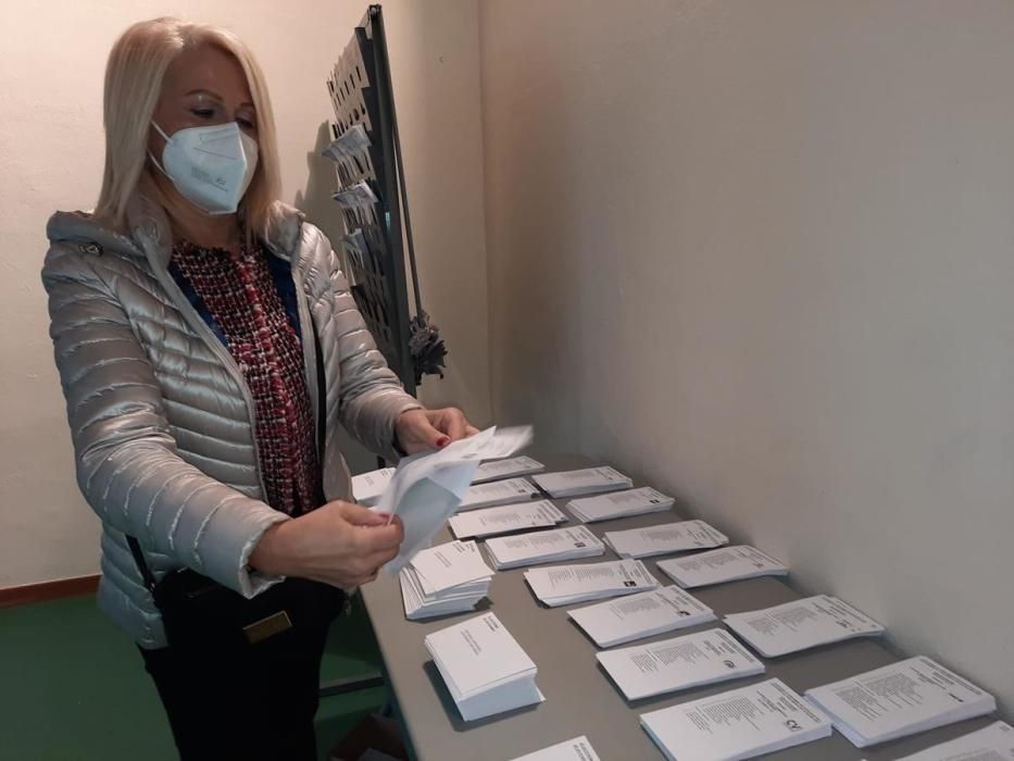 Votació dels candidats gironins a les eleccions c