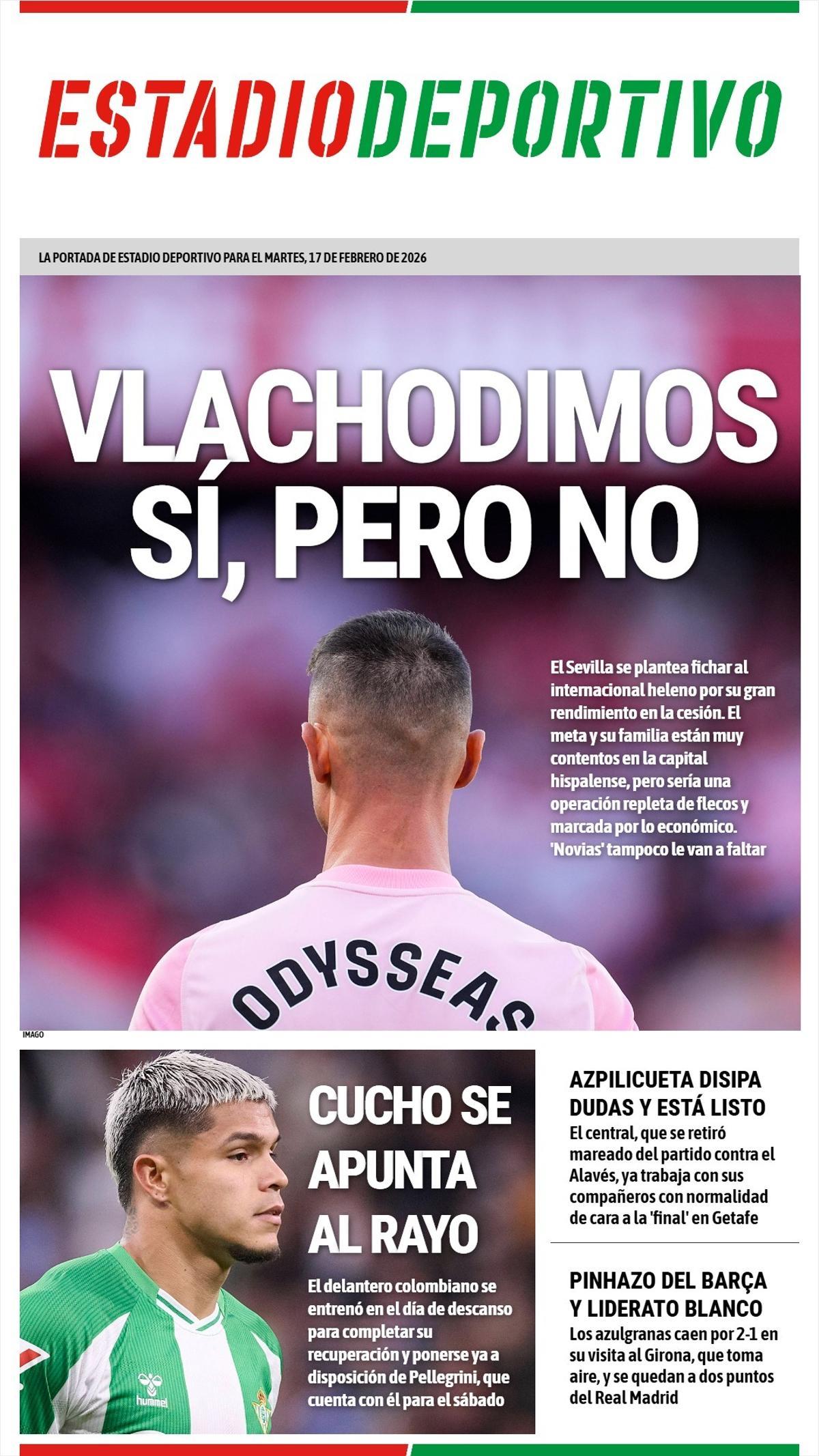 Estas son las portadas de la prensa deportiva de hoy