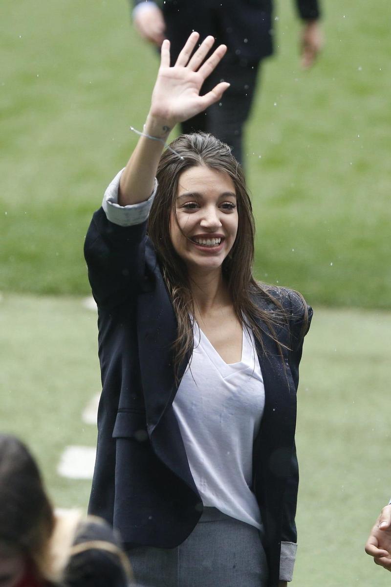 Ana Guerra en la presentación del concierto de OT en el Bernabéu