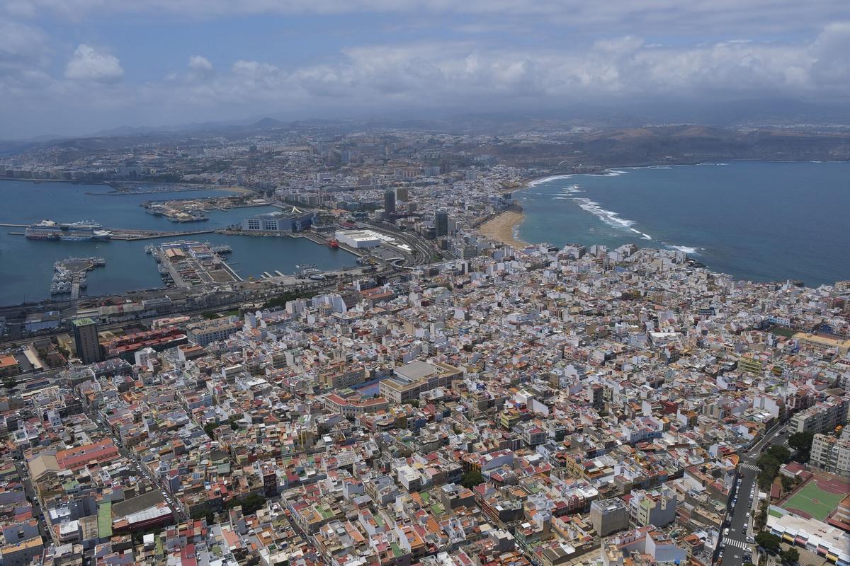 Vista aérea de La Isleta
