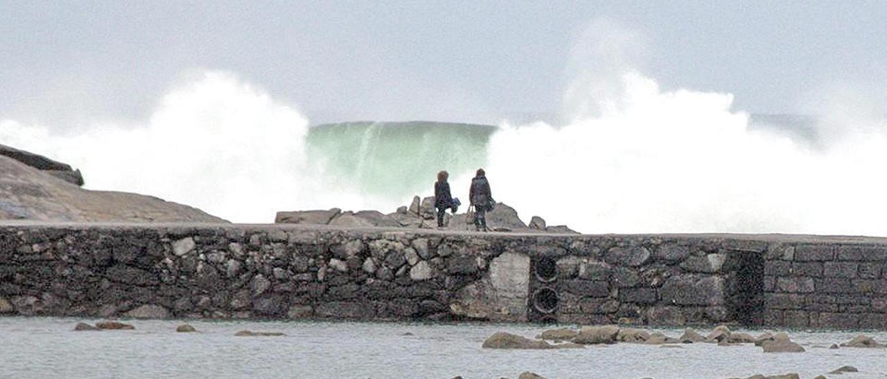 Olas desde el Lago dos Nenos. / FdV