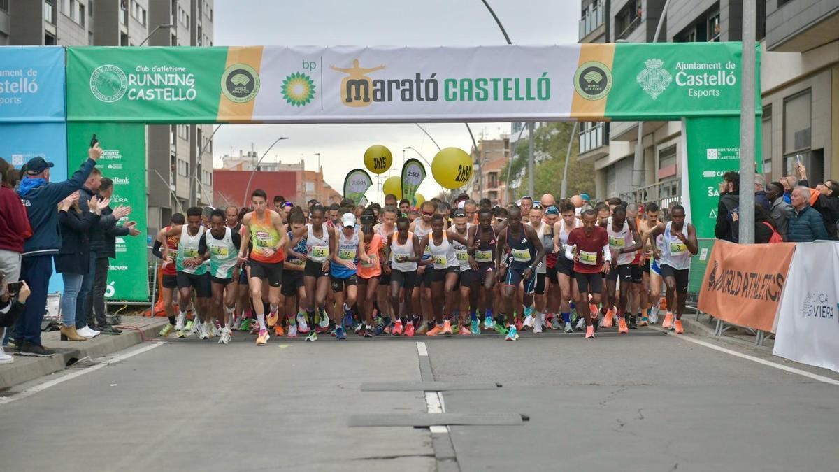 Salida del Maratón de Castellón