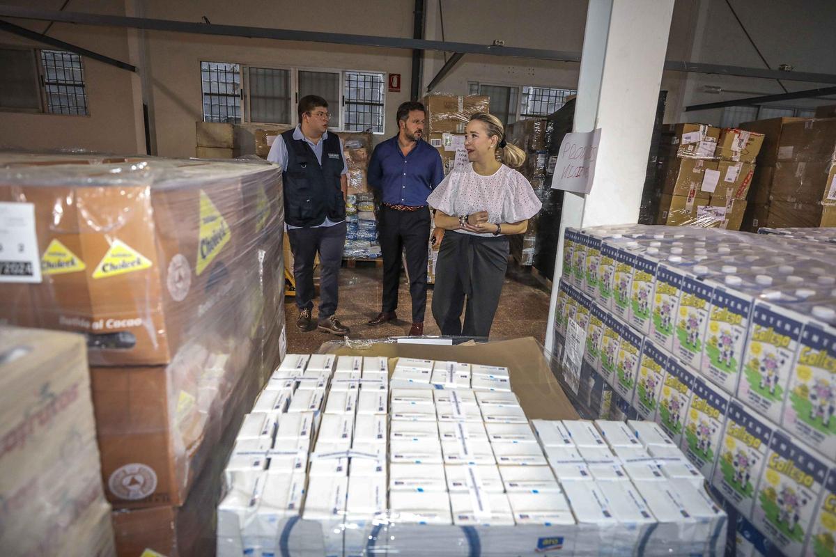 Elche envía hoy a Marruecos tres tráilers con 70 toneladas de ayuda humanitaria