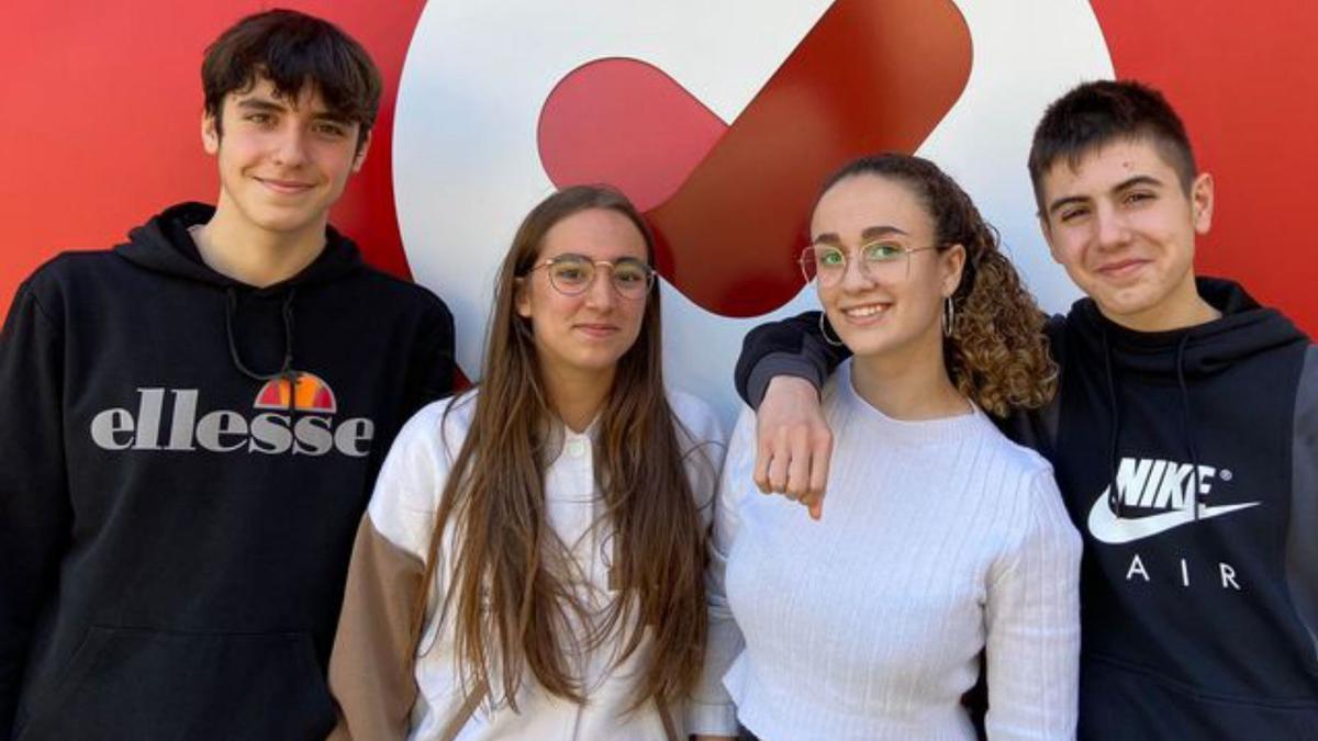 El centre educatiu Vedruna Dardona participa al campus «The Challenge 2022» d’EduCaixa amb un projecte de salut mental | ARXIU PARTICULAR