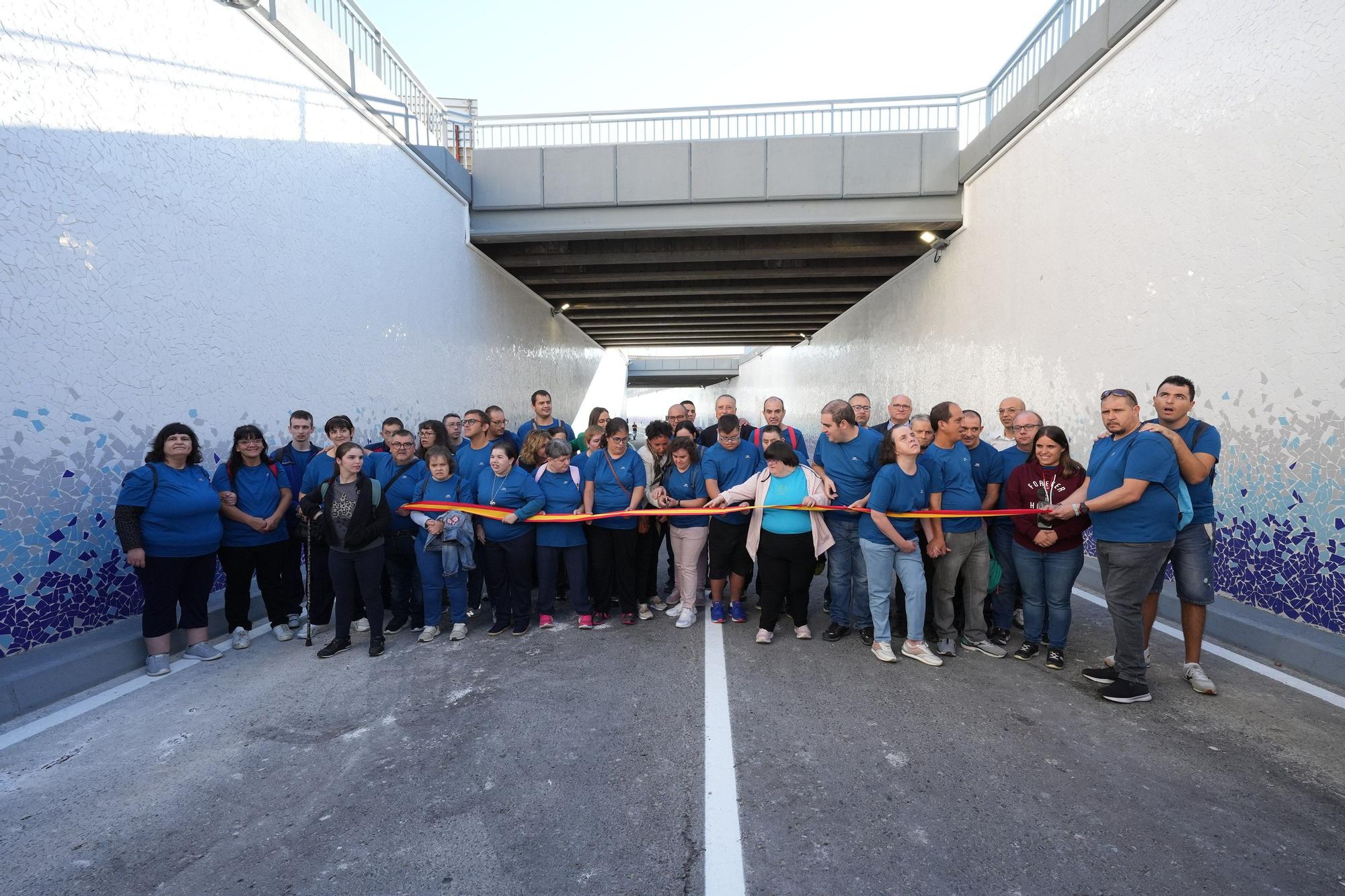 Onda reabre el túnel de entrada al municipio con el gran mural cerámico